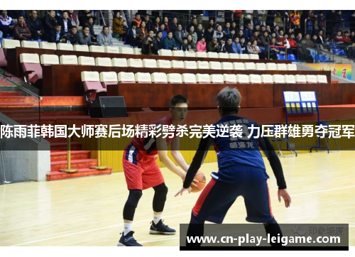陈雨菲韩国大师赛后场精彩劈杀完美逆袭 力压群雄勇夺冠军 陈雨菲韩国大师赛后场精彩劈杀完美逆袭 力压群雄勇夺冠军